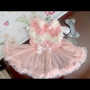 Pawpatu Blush Pink Dog Dress
